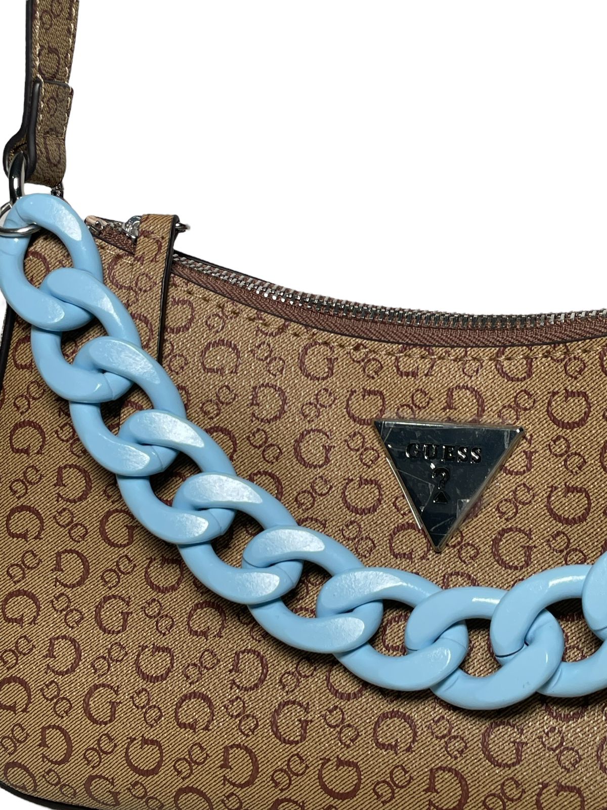 BOLSA DE MANO GUESS CAFE