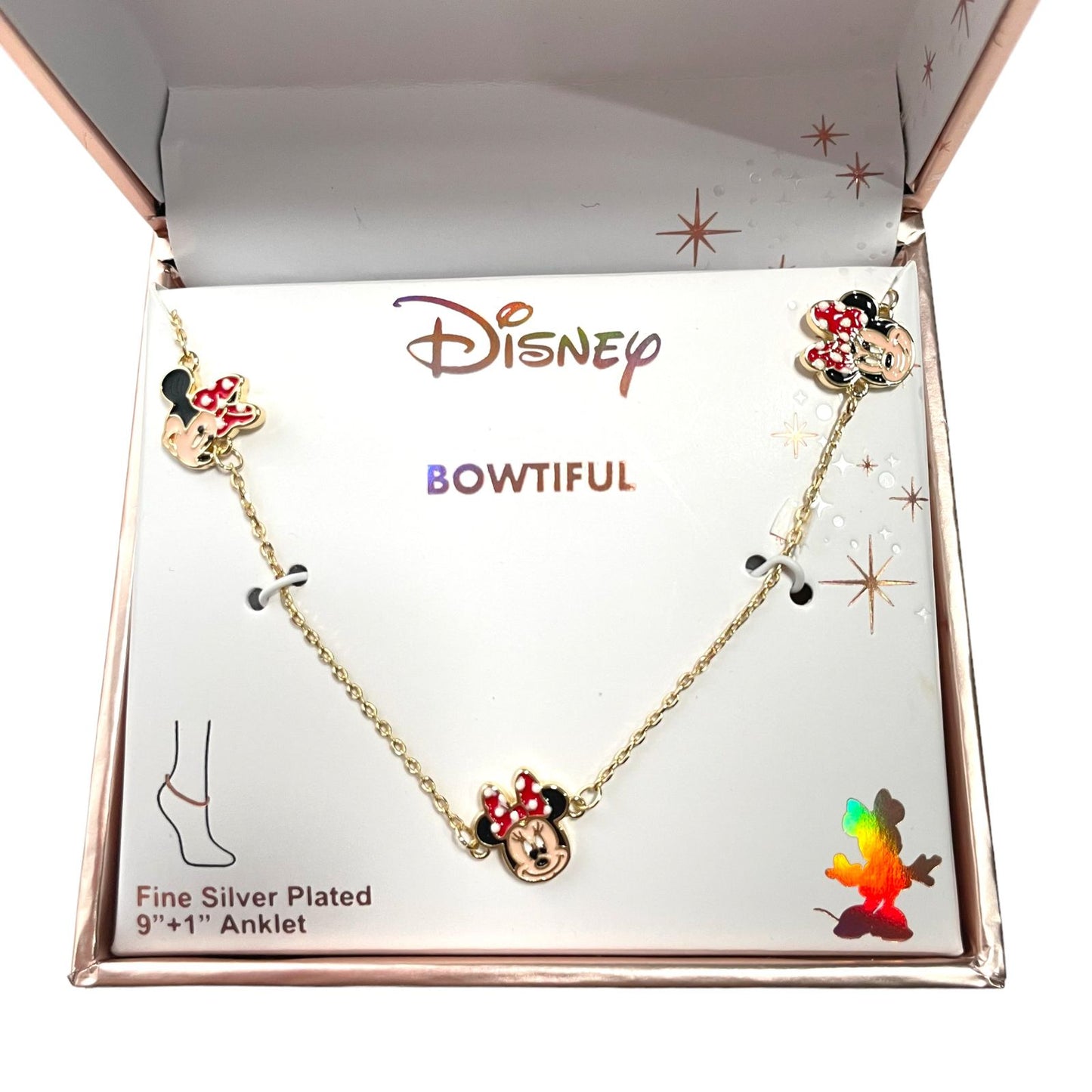 TOBILLERA DISNEY DE PLATA