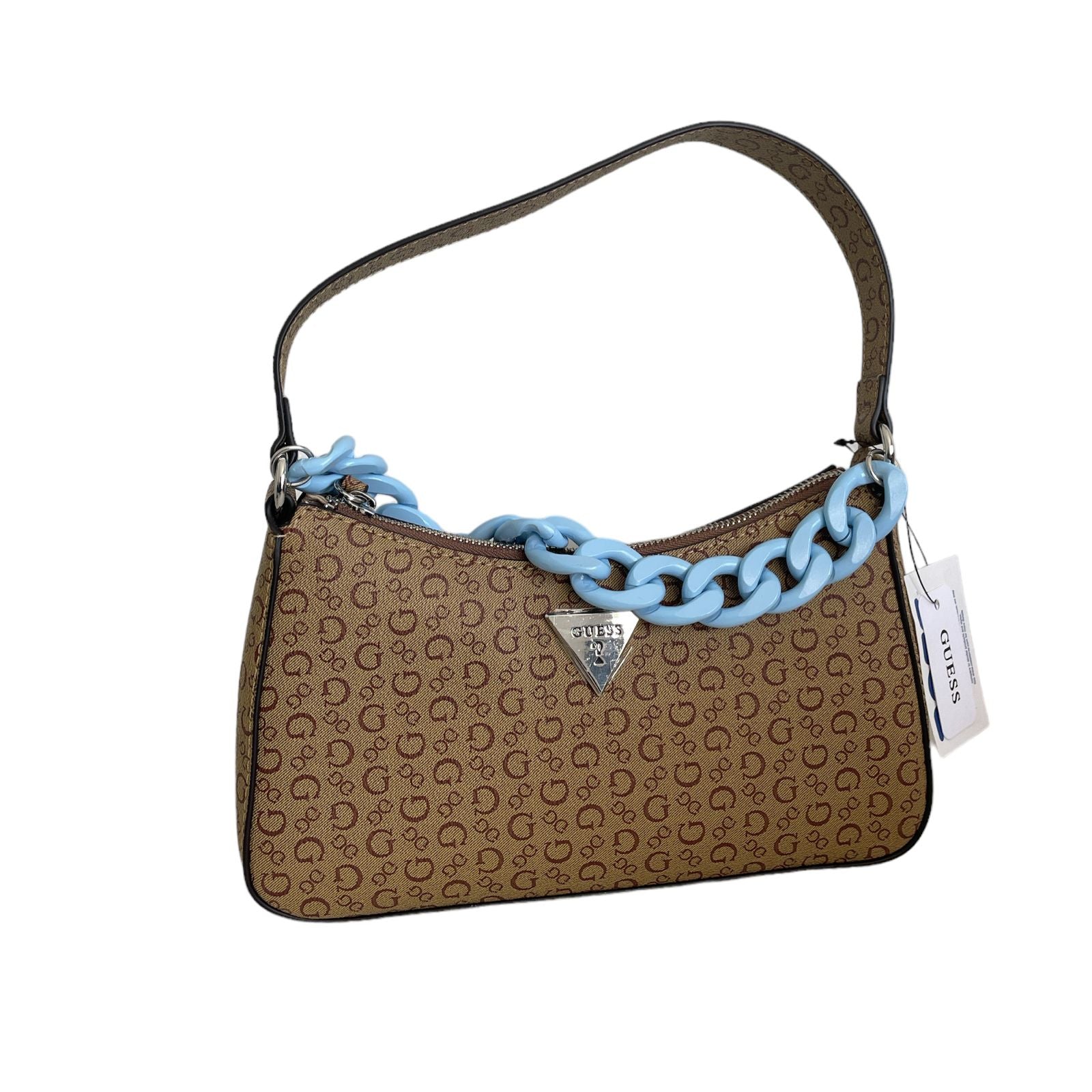 BOLSA DE MANO GUESS CAFE