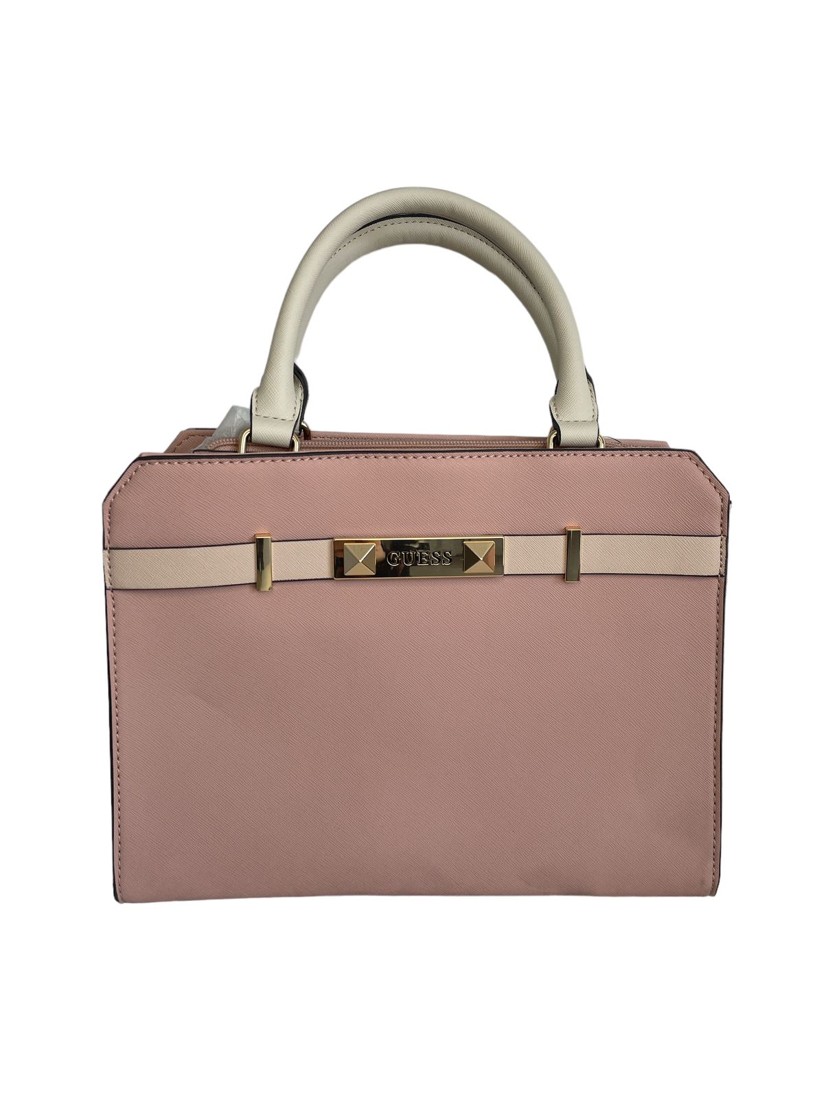 BOLSA DE MANO GUESS ROSA