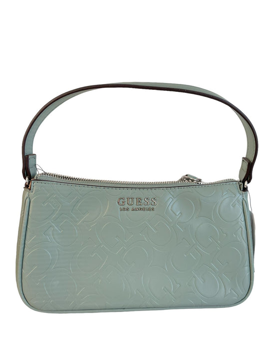 BOLSA DE MANO GUESS AZUL