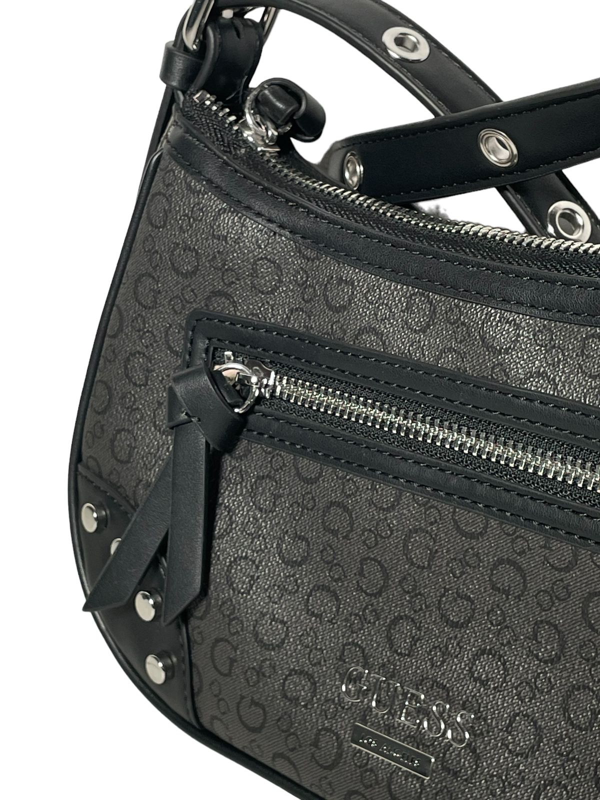 BOLSA DE MANO GUESS NEGRA